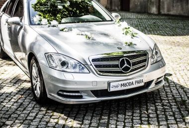 Luksusowa limuzyna Mercedes S do ślubu lub wesela wynajem 20